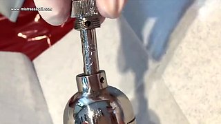 Nurse Dominatrix April Extreme Urethra Block Fetish HD