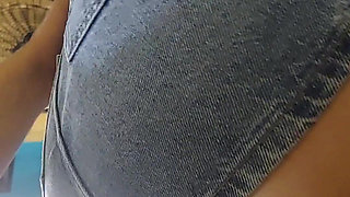 Oh Yes, Give Me More Please stepdaddy! I Know You Love Fucking Me in My Denim Skirt