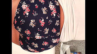 My husband won't fuck me, so I let his brother pee on me and fuck my ass.