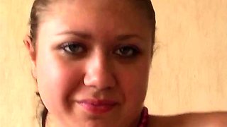 Blonde girl Small tits