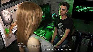 In Security: Cuckold Watches His Wife Getting Pounded Rough and Spanked by BBC in Her Office on the Desk - Episode 9