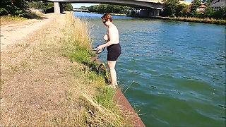 Walk Topless Along the Canal