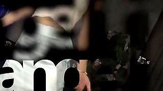 Backstage from filming including spontaneous clip
