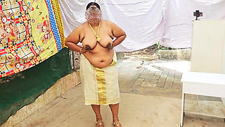 Classically Dressed Desi Girl Getting Naked Wearing Only Jewels