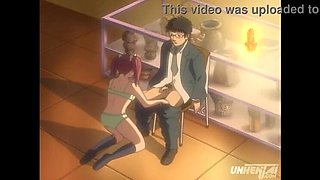 Uncensored Hentai: Teen Student Gets Caught Jerking Off by Teacher in Class - English Subs