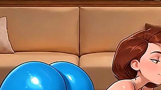 Grandpa Lesson! Taboo Hentai Game Ep.4 Grand Stepfather in Law Do Yoga with Her Instructor Ins Sexy Thigt Leggings!