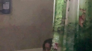 Amateur striptease and Solo masturbation