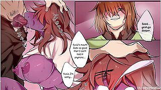 Kris Has To Fuck Susie To Remove The Curse Deltarune Hentai - Car Toon