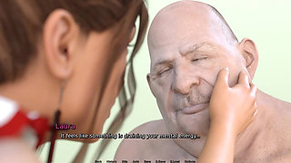 Laura Lustful Secret -gameplay - Dream - Laura in Nurse Outfit Sex with Her Neighbor