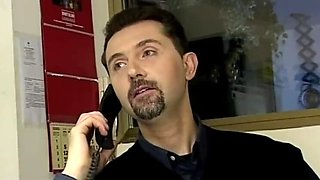 Retro Euro Threesome: Nun Takes Double Penetration & Cum in Mouth - Renato, Demi Blue, Cony Ferrara