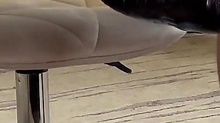 A Homemade Sex Machine Brings Me to Intense, Stormy Orgasms, Lots of Pleasure