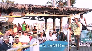 Bikini Contest Turns Horny When Girls Start Showing Hairy Pussy