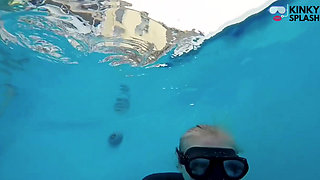 Underwater Wetsuit JOI in My Private Pool