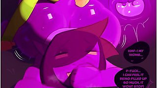 Car Toon - Kris Fills Susie With Cum In Both Holes Deltarune Hentai