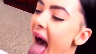 Monster Amateur Facial with Slow-Mo Replay