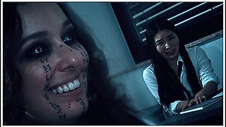 Monster Hentai Porn - Rikako & Tiffany Are Dragged To Leana Lovings Vore School Nightmare
