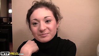 Kamilla in hot minx enjoys pick up sex with a guy in a toilet