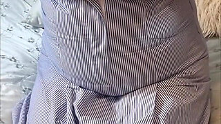 Naughty Nurse Julie Cunningham - Bra Reveal & Teasing Huge Tits