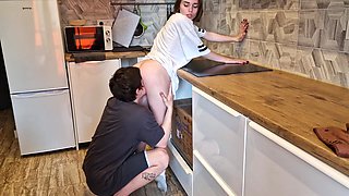 Passionate Sex in the Kitchen