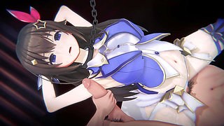 [vtuber] - Tokino Sora Broadcast Interrupted (bound Daisenpai & POV Sandwich DP) (4k/60fps)