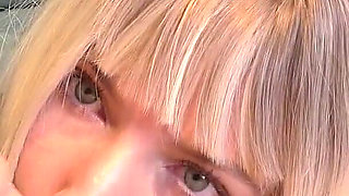 Blonde Secretary Sucks off Boss and Swallows Cum