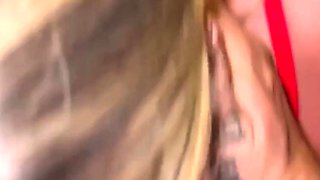 Gymteen Wears Red Lingerie For Fucking