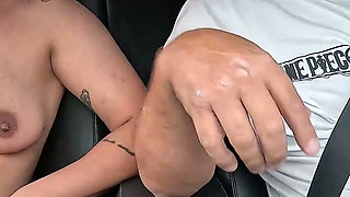 Married Hotwife Hops in for a Ride and Adds Another Tight Ass to Binho Ted's List - Gaby Fernandes