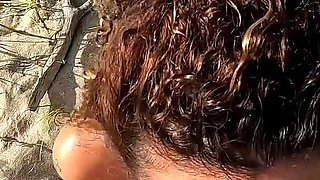 An Italian Couple Started Fucking Near a Nudist Beach and Put on a Show in Front of Voyeurs