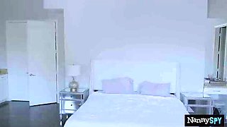 Nanny Slut Caught Fucking Boss on Halloween - Aidra Fox Facial