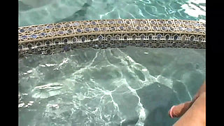 Beautiful Horny Sluts Fucked Hard in the Swimming Pool