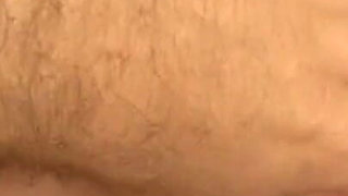 Pierced Tits Exposed and Hairy Pussy Fingered Deep