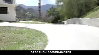 Dadcrush - deviant stepparent pounds daughter wearing mini dre