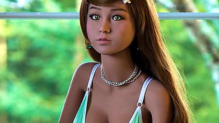 Amazing, firm tits. Beautiful sex doll