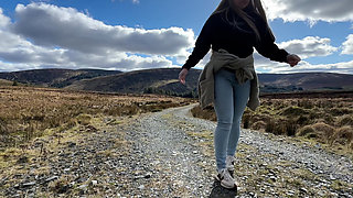 Emergency While Walking on the Public Trail but Had to Wet My Jeans