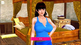 Roleplay, cougar, handjob