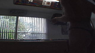 Two Stacked Hotties Play Pool Naked