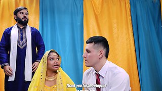 A busty Indian woman fucks