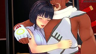 Hinata get fucked at her bachelorette party - Hinata Hinata NTR: Sinobi's Affair