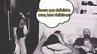Blindfolded Fanny Squirting Endures Cuckold Fetish as Cuckolds Friend Roughly Pounds