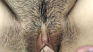 Fingering tight pussy and breaking in with big cock