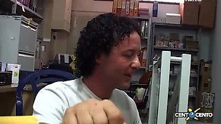 Italian Housewife Alex Magni Double Penetration Threesome & Titty Fucking Compilation