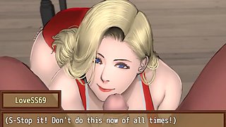 Under the table blowjob action in Zombie's Retreat by LoveSkySan69