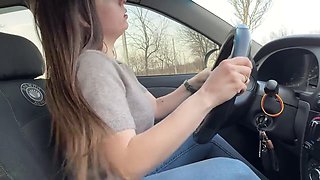 Stalling Engine  Naked Tit Bounce Crank Tease POV