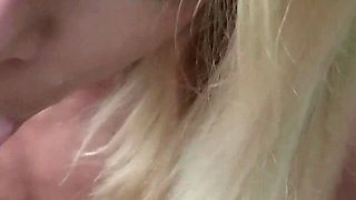 Blonde Angel Quickly Fucked in Public the Parking Lot!!