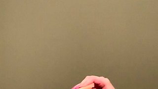 Stacked brunette goes solo toys and masturbation