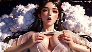 Master Carnal Dual Cultivation: Chinese Classical Beauty Episode 2 – Hot Anime Girl Gets Deep Throat and Face Fuck in 3D Hentai