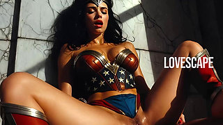 Lasso of Truth? More Like Lasso of Dick - Wonder Woman Like You've Never Seen (AI gen)