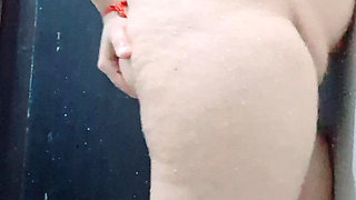 School girl after summer taking bath hard hot sexy