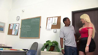 Student fuck big boobs teacher for better grade