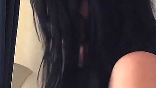 Masturbate I Need Smoking on Balcony Plus Small Close-up View on My Hard Nipples